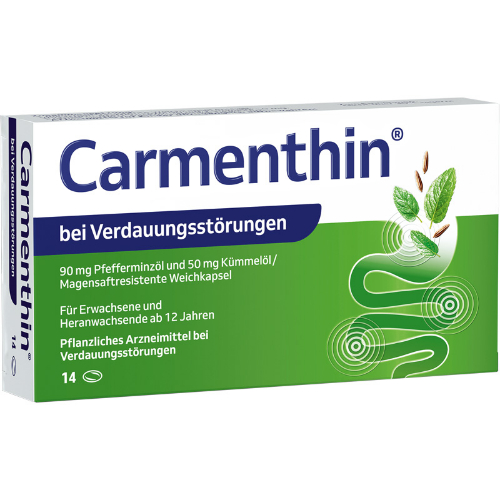 Carmenthin bei Verdauungsstörungen Kapseln magensaftresistent